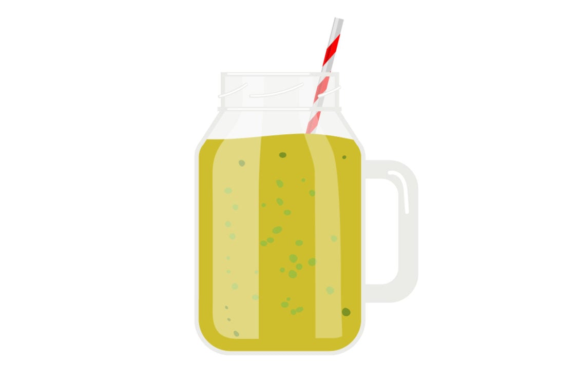 Kako ukrasiti smoothie?