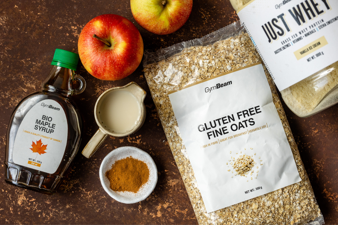 Zobene palačinke s jabukom i cimetom – sastojci Zobene palačinke s jabukom i cimetom – sastojci