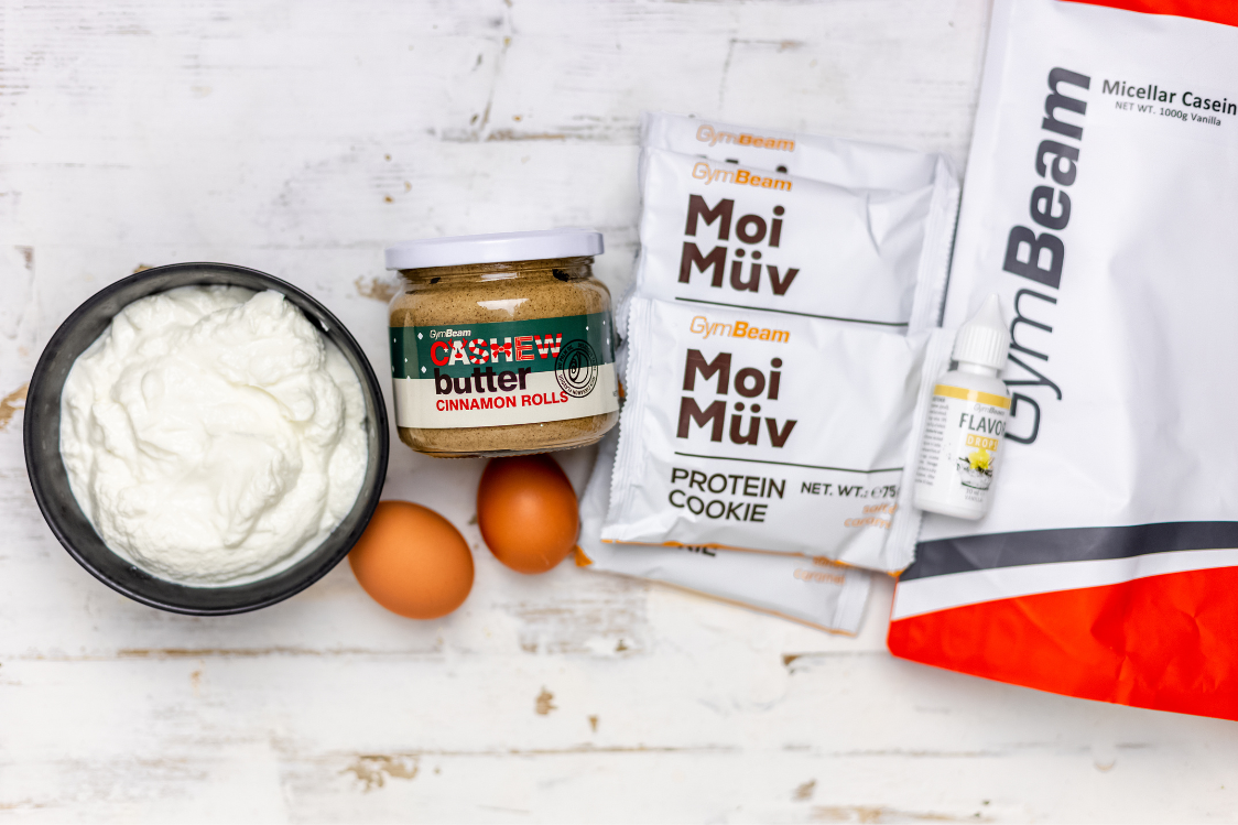 Cheesecake s okusom rolice cimeta - sastojci