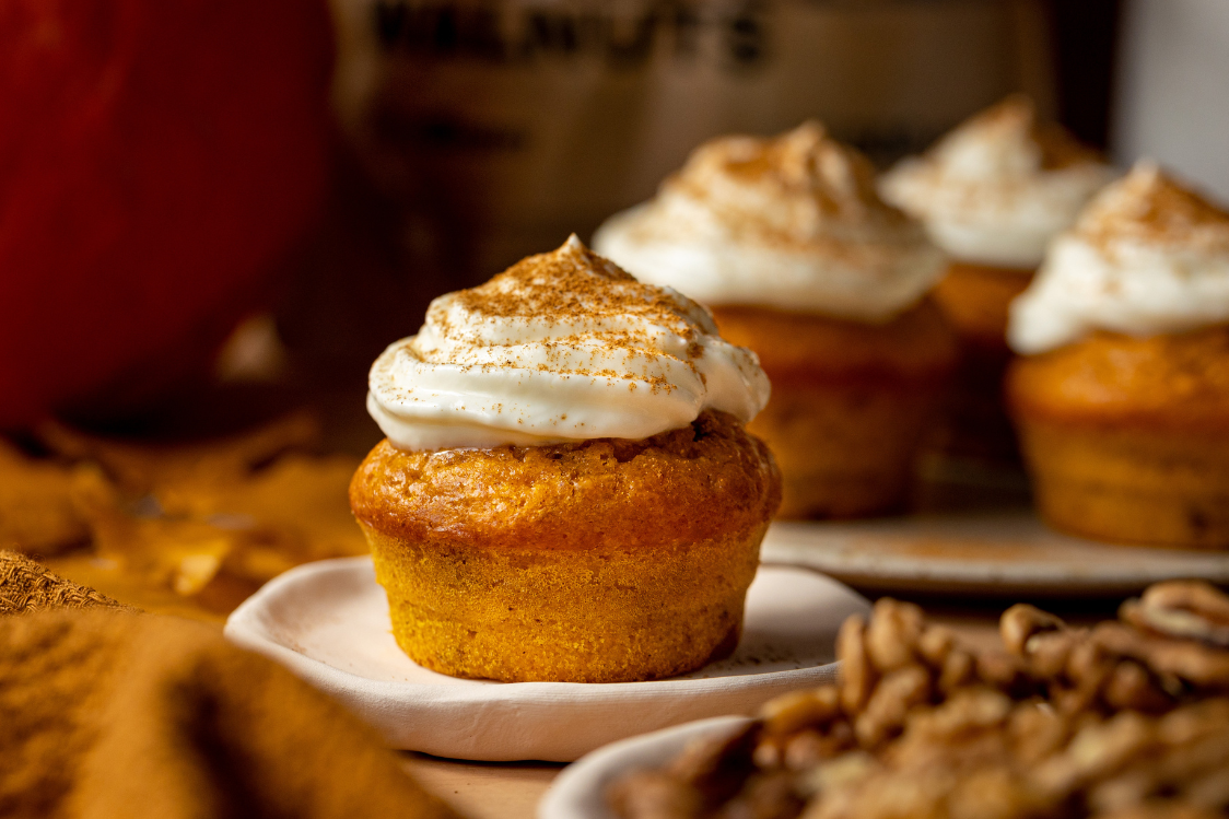 Kolačići od bundeve s glazurom od sira