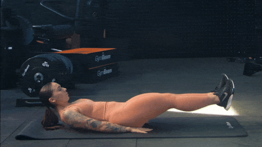 Kako izvoditi trbušnjake laktom do koljena?