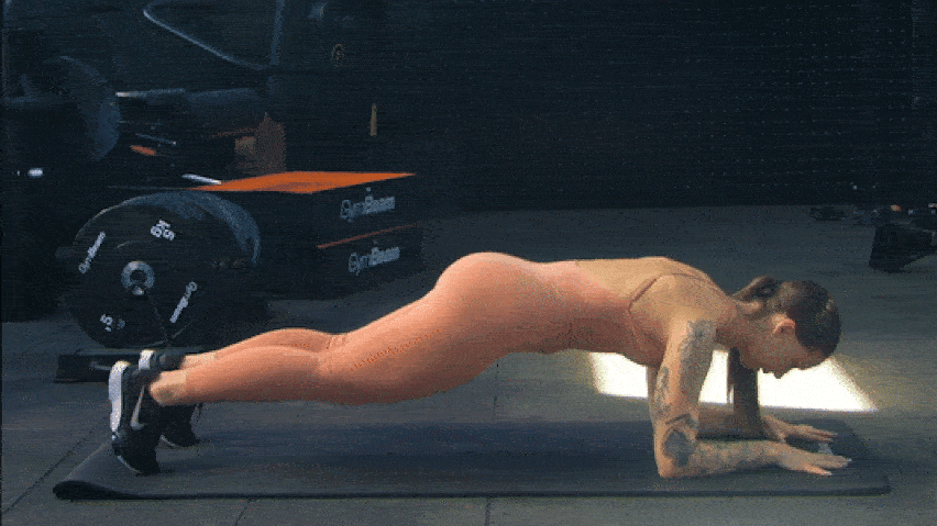 Kako izvoditi plank koljenom do lakta?