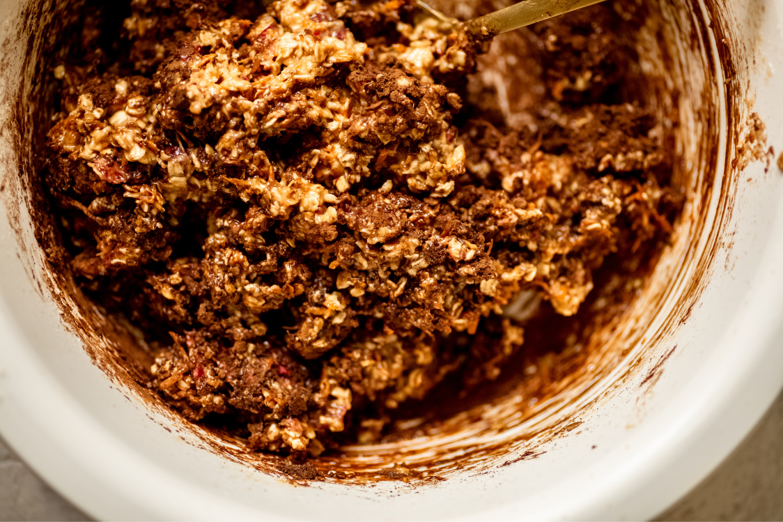 Zdrave kuglice od mrkve bez pečenja - priprema smjese