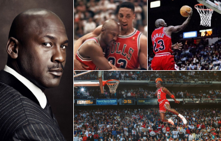 Michael Jordan- Jeden z najlepších basketbalistov všetkých čias, ktorého hra doslova brala dych