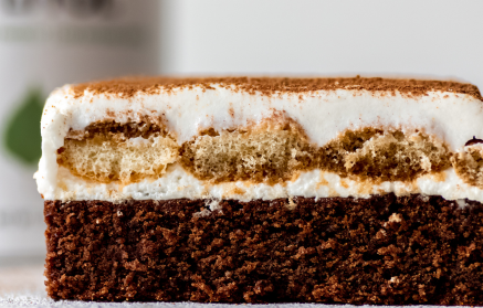 Fitness recept: Pahuljasti Tiramisu Brownie