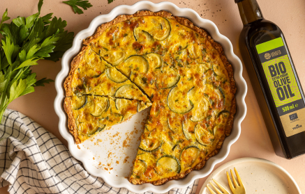 Fitness recept: quiche od tikvica sa sirom