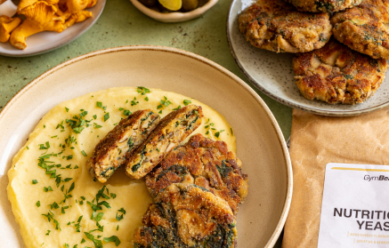 Fitness recept: pljeskavice od gljiva s baby špinatom