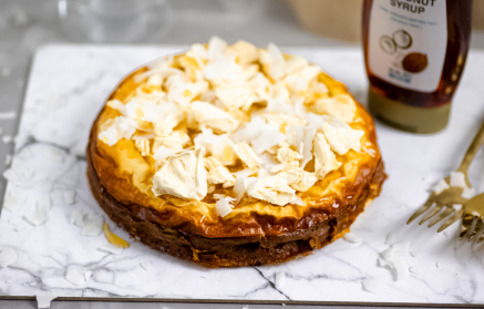 Fitness recept: Piña Colada quark Torta