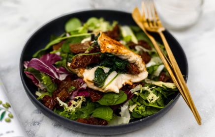 Fitness recept: Pileća prsa punjena špinatom