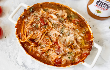 Fitness recept: Pečeni špageti