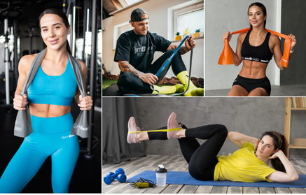 10 najboljih vježbi za trbušne mišiće s elastičnom trakom za vježbanje