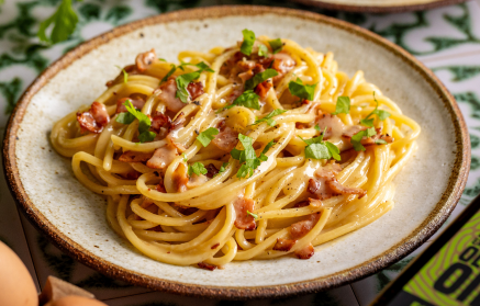 Fitness recept: Špageti Carbonara