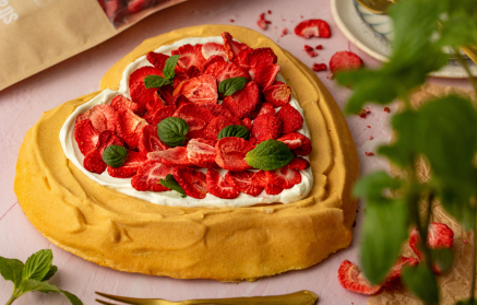 Fitness recept: Sugar-Free Pavlova torta od jagoda