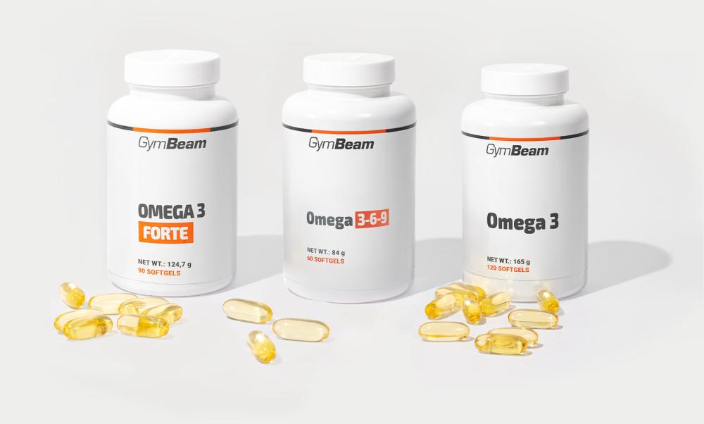 GymBeam dodaci prehrani s omega-3 masnim kiselinama