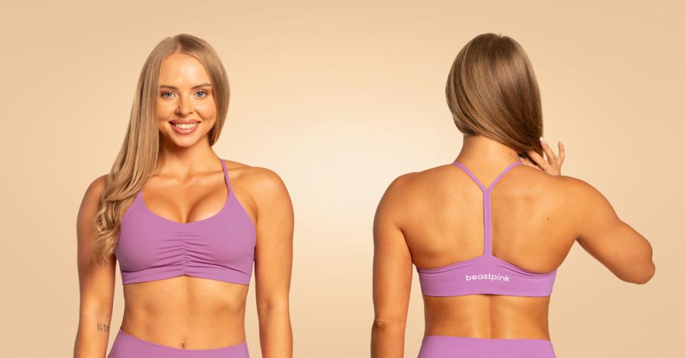 Sportski grudnjak Grace Purple - BeastPink