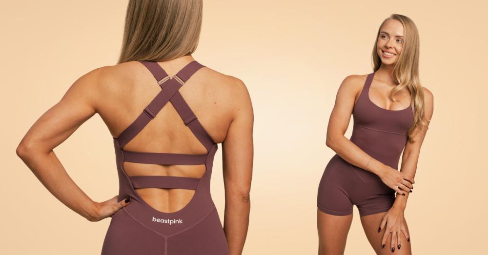 Women‘s Breeze Jumpsuit Mulberry - BeastPink