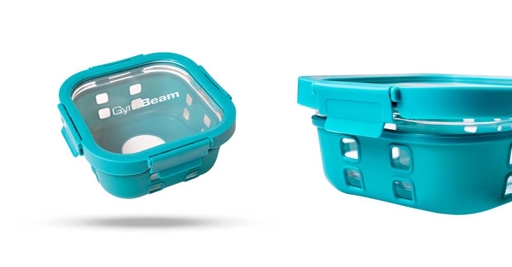 Staklena posuda za hranu 800 ml - GymBeam