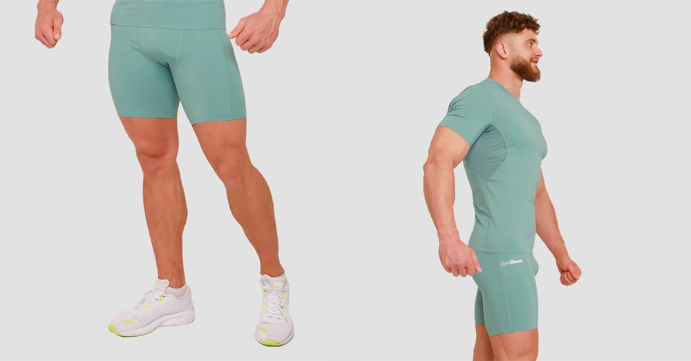 Plave kratke hlače visoke kompresije - GymBeam