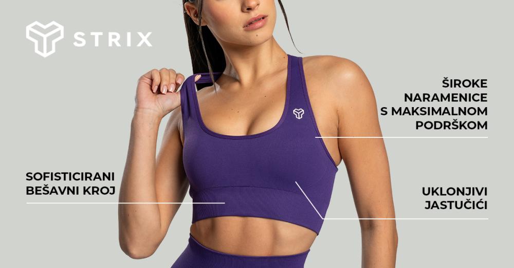 Bešavni sportski grudnjak Moss - STRIX