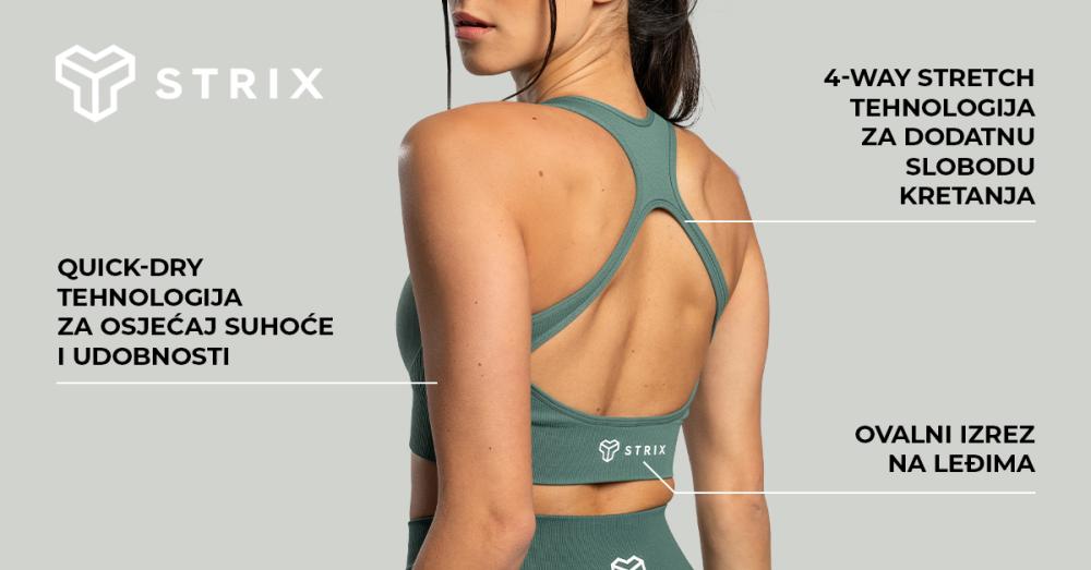 Bešavni sportski grudnjak Moss - STRIX