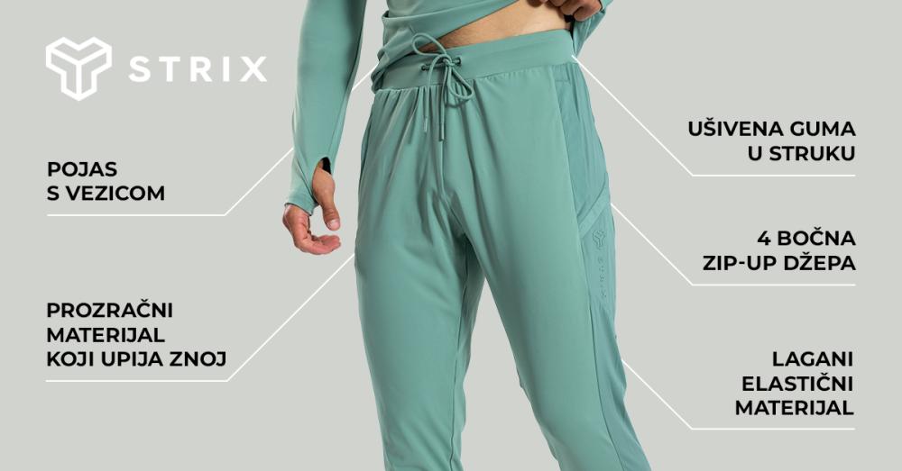 ULTRA crne sportske hlače - STRIX