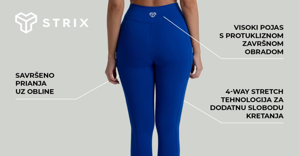 Ženske tajice ZOA crne - STRIX