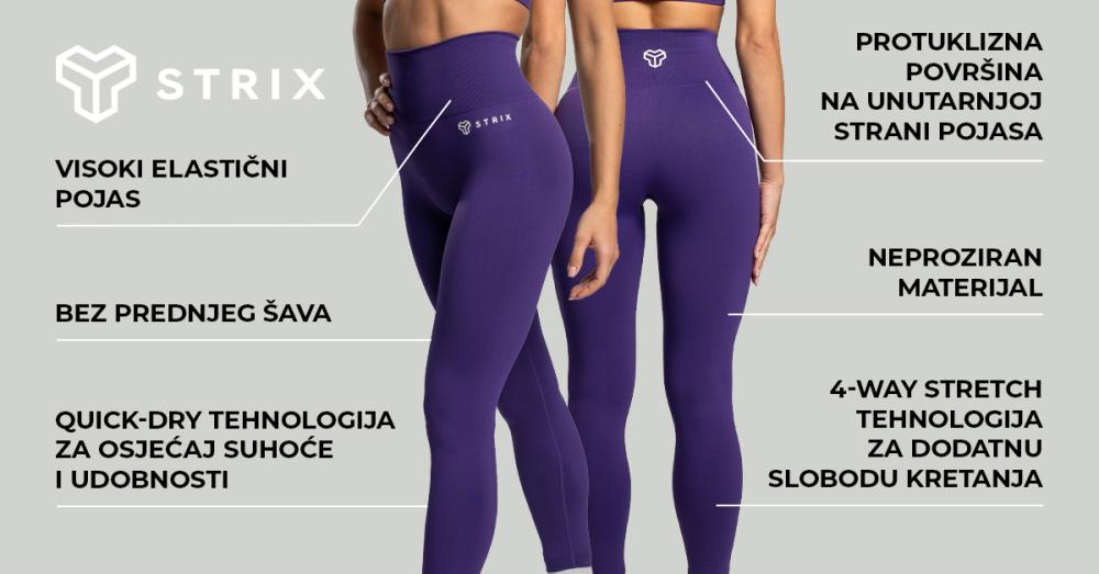 Ženske bešavne tajice Moss - STRIX