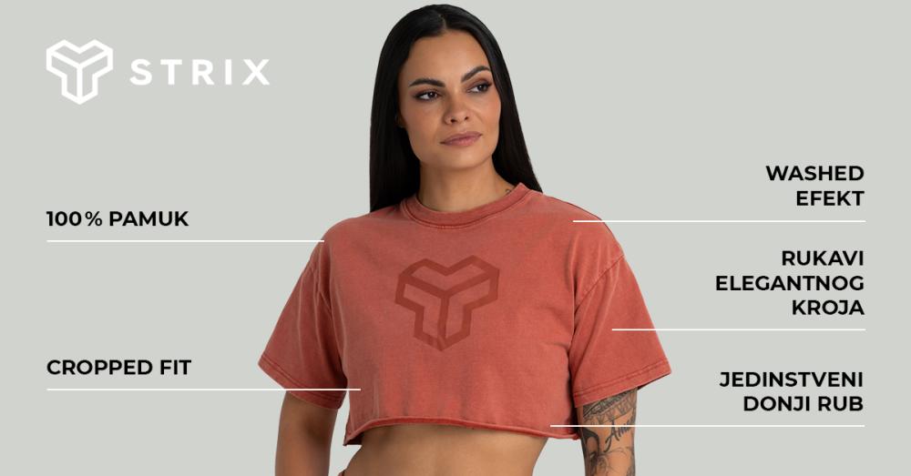 Ženski CropTop Isprani Terra - STRIX