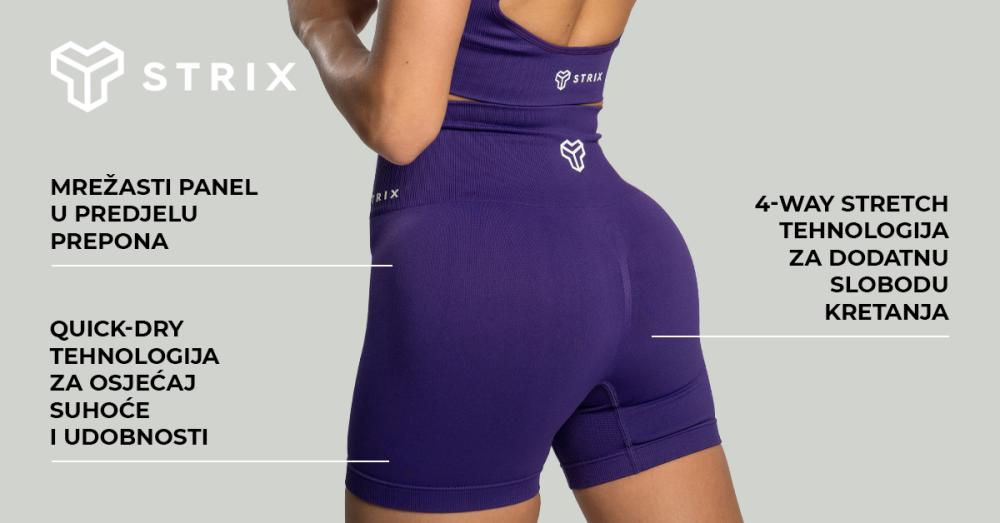 Ženske bešavne kratke hlače Moss - STRIX