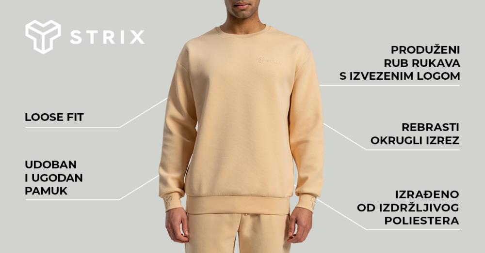 Relaxed Sweatshirt Sandshell - STRIX