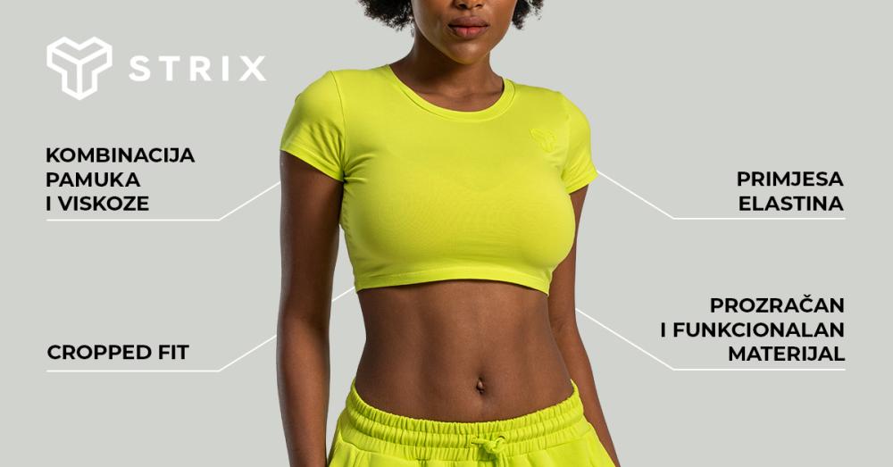 Lunar Sports Bra Chartreuse - STRIX
