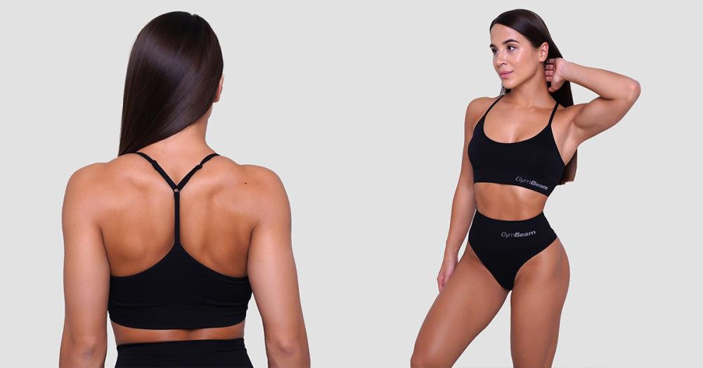 Strang Bralette Black - GymBeam