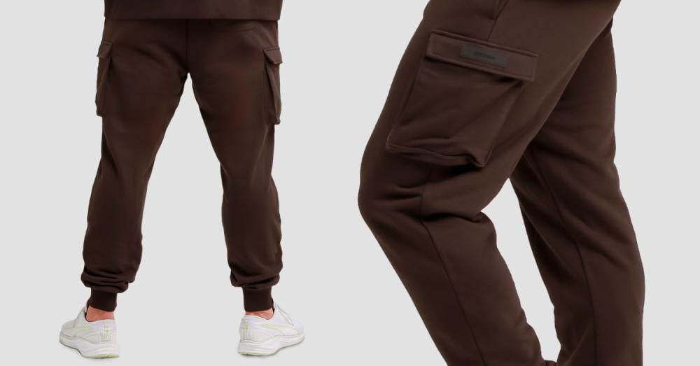 Utility Joggers Brown - GymBeam