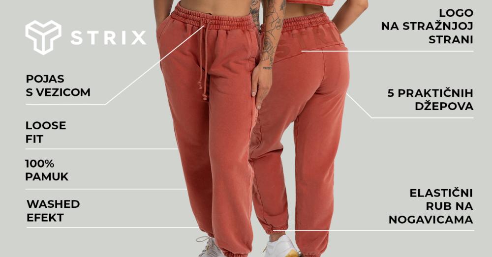 Ženske isprane joggerice Terra - STRIX