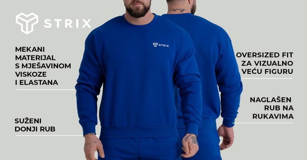 ZOA Opuštena majica crna - STRIX