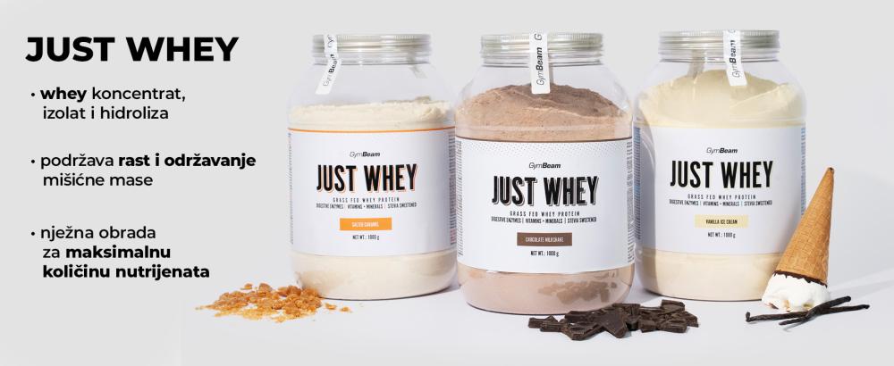 Učinci Just Wheyja - GymBeam