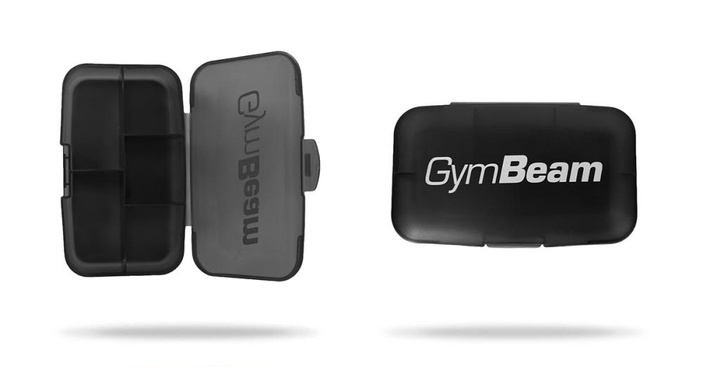 Daily PillBox Black - GymBeam