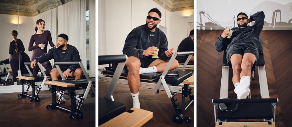 Aura Jumper isprana crna majica s kapuljačom - GymBeam