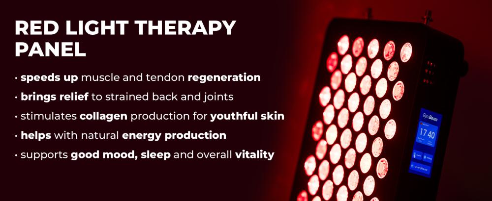 Effects of Red Light Therapy Panel - GymBeam