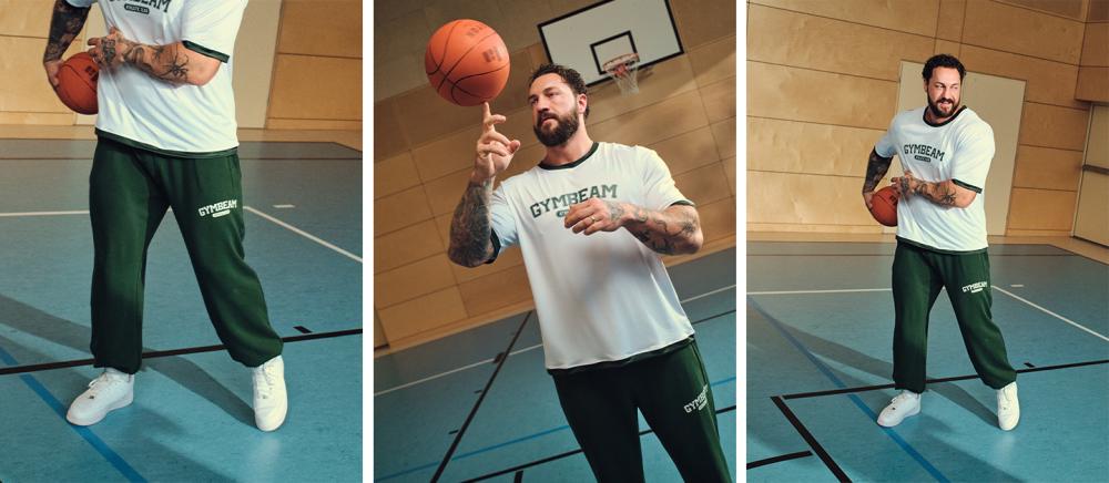 Varsity Sweatpants crne - GymBeam