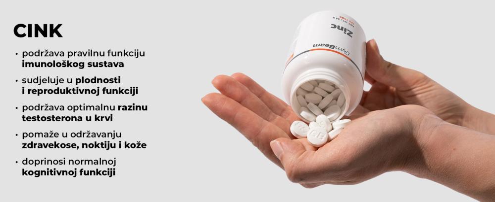 Učinci Cinka - GymBeam