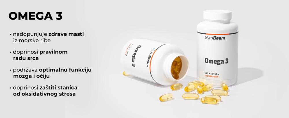 Učinci Omega 3 - GymBeam