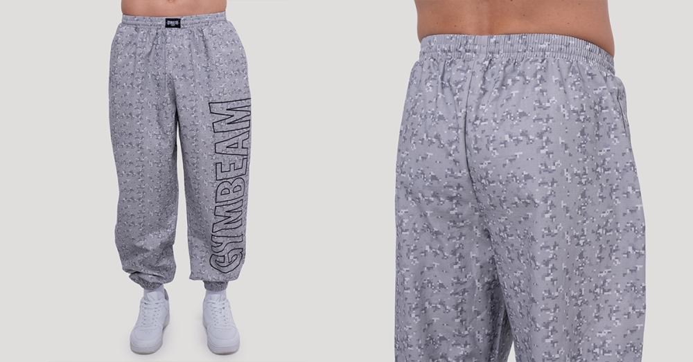Pumper hlače Persistence Gray - GymBeam