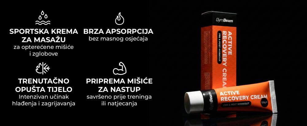 Ključne prednosti sportske kreme Active Recovery - GymBeam