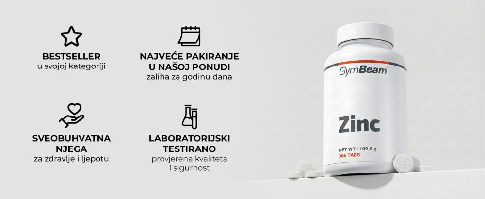 Prednosti i svojstva Cinka - GymBeam