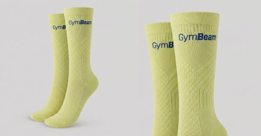 Trkačke čarape Lime Green - GymBeam