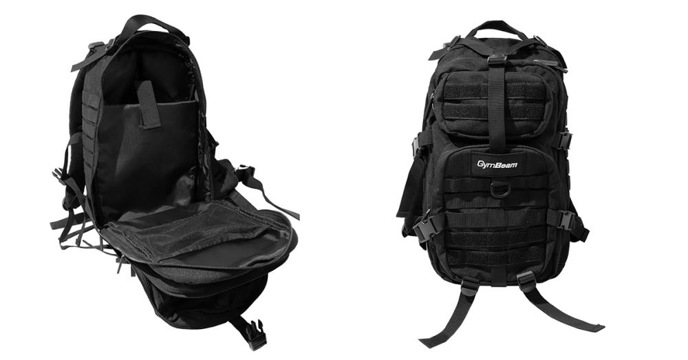 Tactical Backpack Black - GymBeam