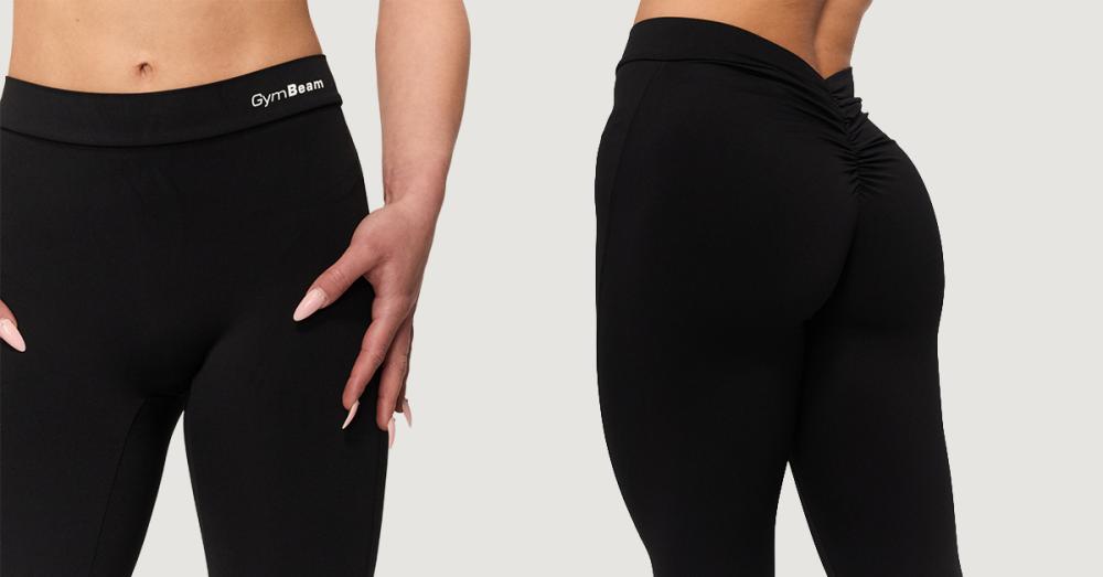 Ženske Fierce V-back hlače crne - GymBeam