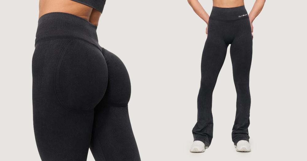 Ženske Fierce bešavne tajice Dark Grey - GymBeam