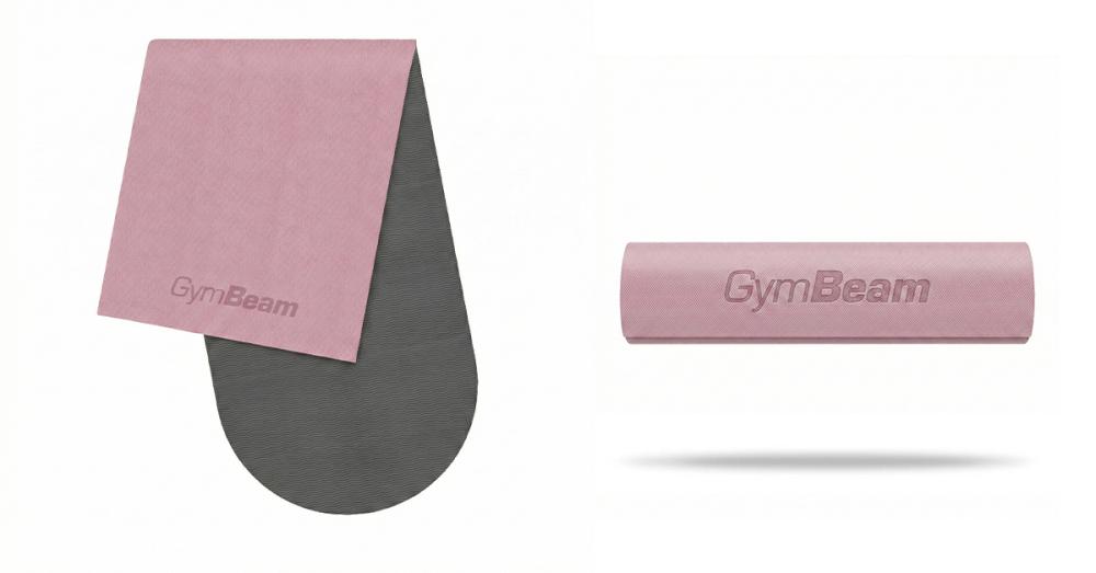 Podloga za vježbanje Yoga Mat Pink - GymBeam
